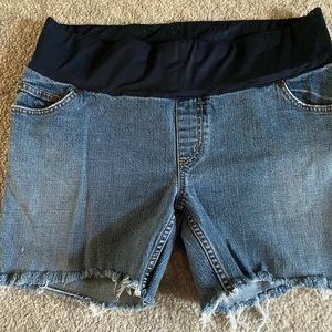Jean shorts - maternity size 8